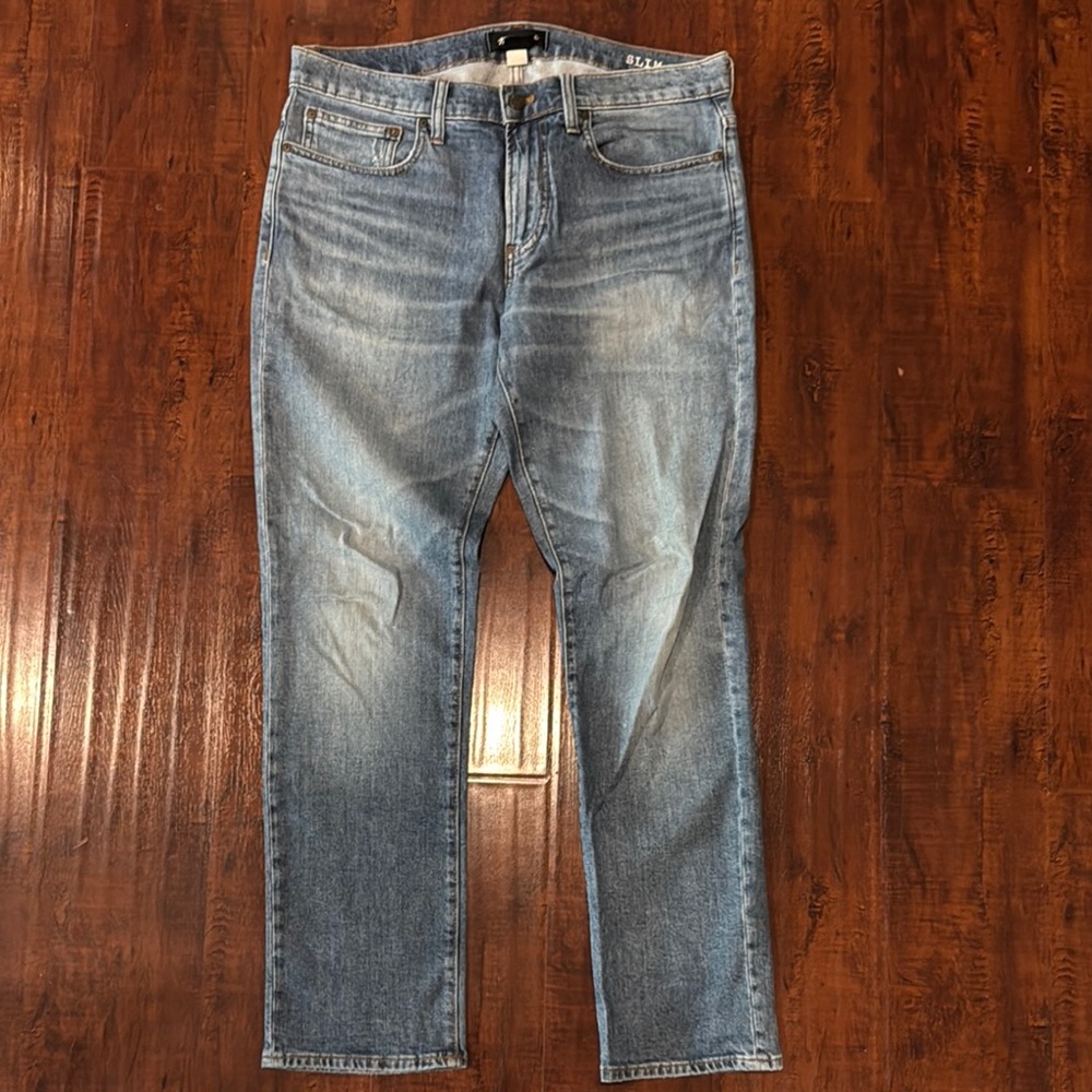 Madewell Men’s Slim Blue Denim Jeans